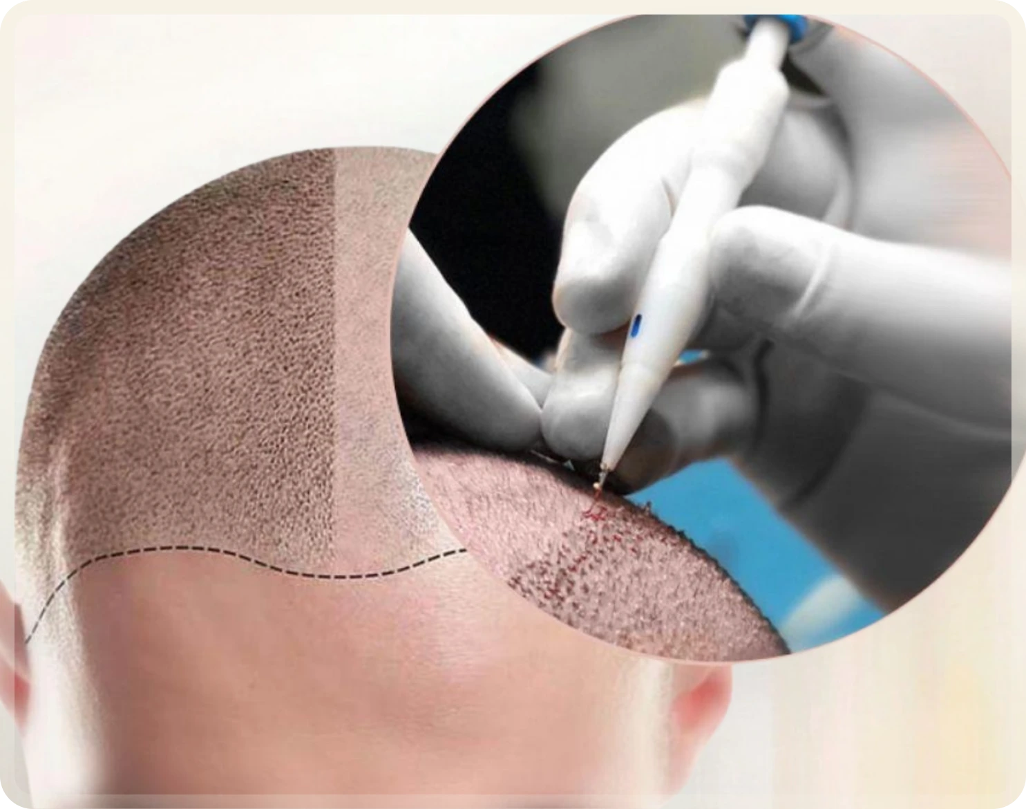 DHI Hair Transplant Turkey - Direct Hair Implantation at Carely Clinic