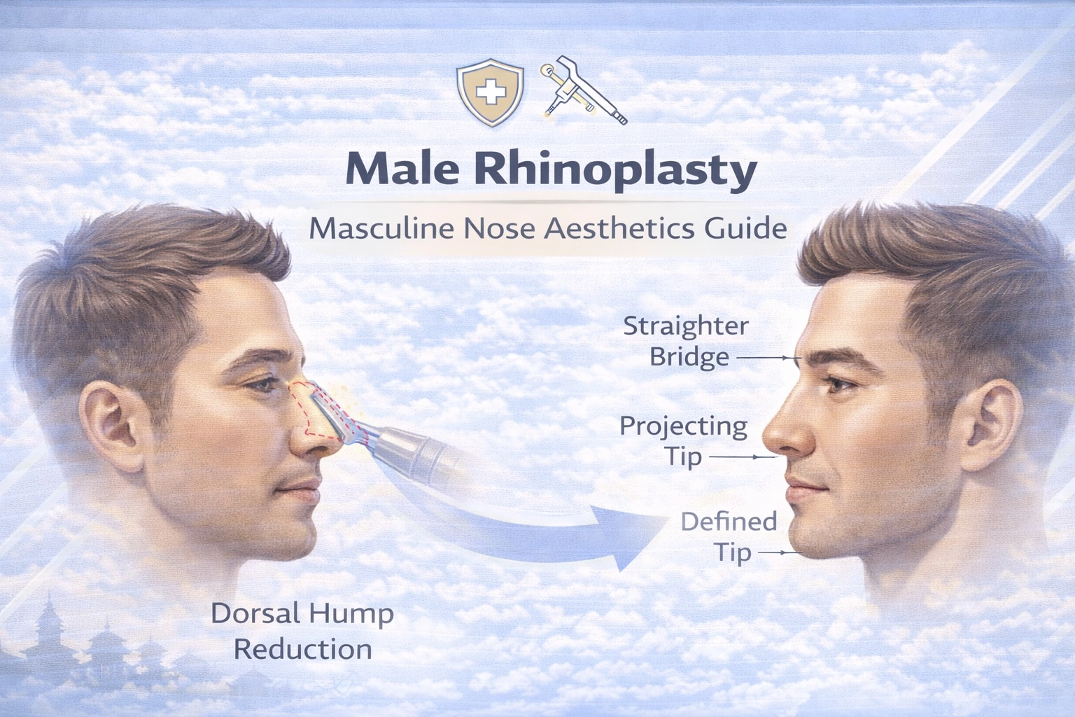 Male Rhinoplasty- Masculine Nose Aesthetics Guide