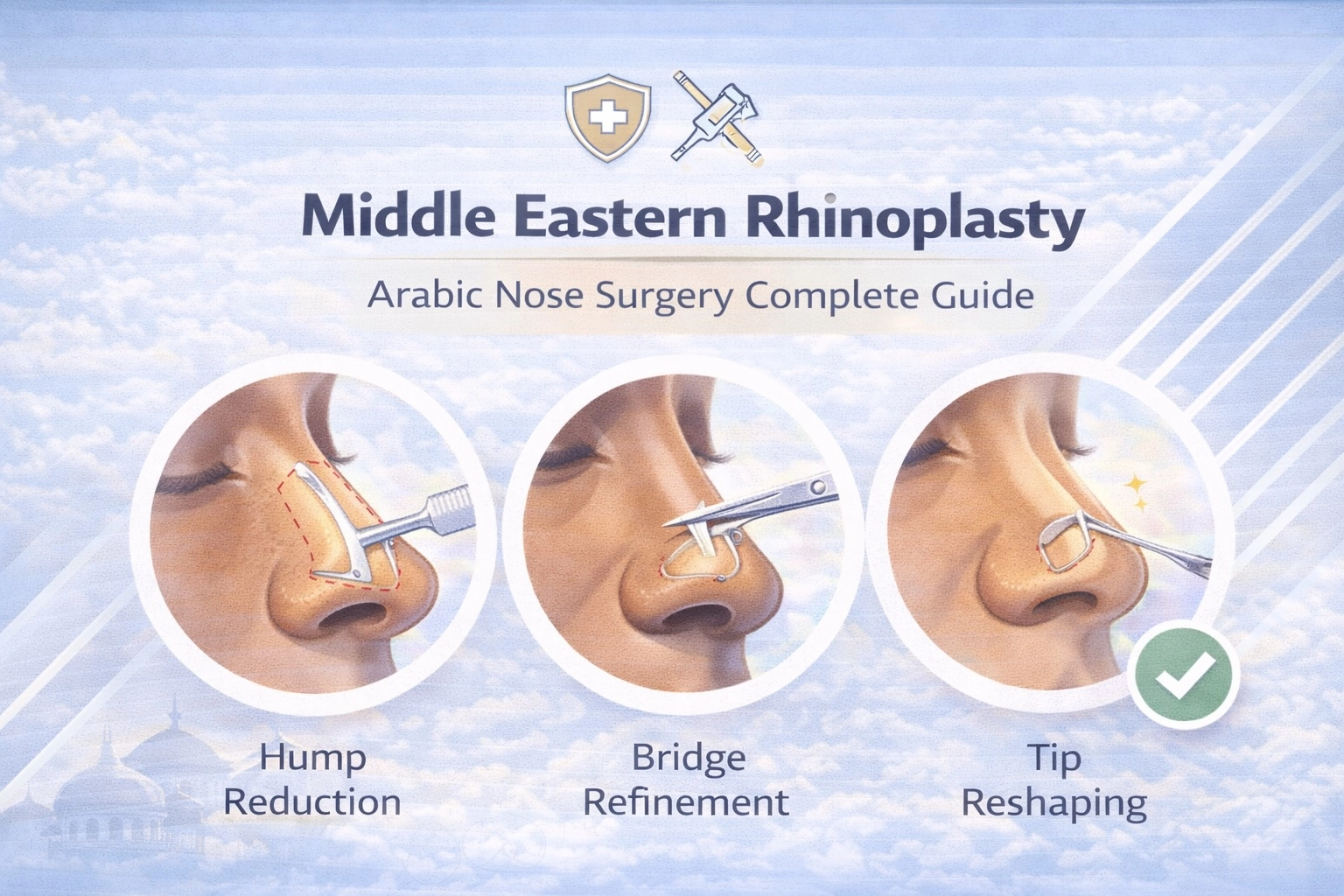 Middle Eastern Rhinoplasty- Arabic Nose Surgery Complete Guide