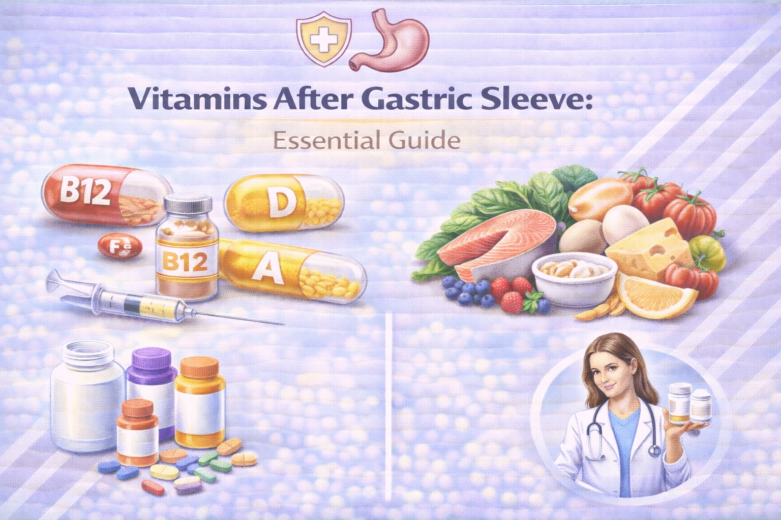 Vitamins After Gastric Sleeve- Essential Guide