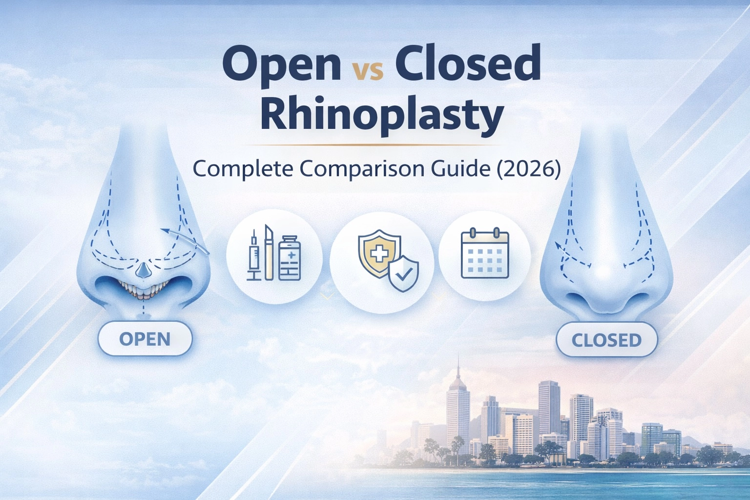 Open vs Closed Rhinoplasty- Complete Comparison Guide