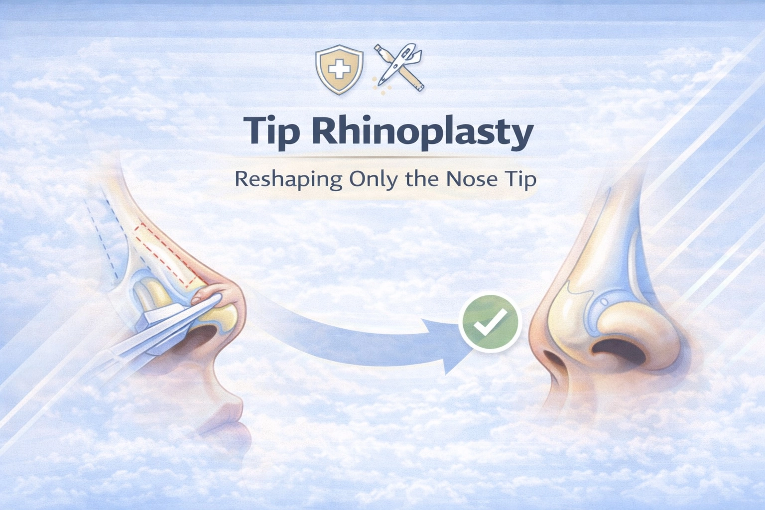 Tip Rhinoplasty- Reshaping Only the Nose Tip