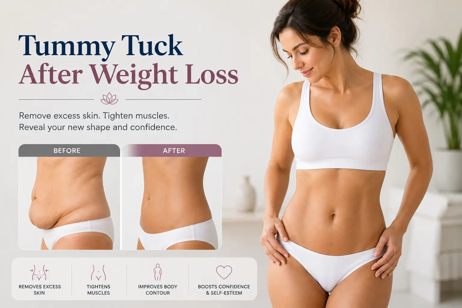 Tummy Tuck After Weight Loss full guide